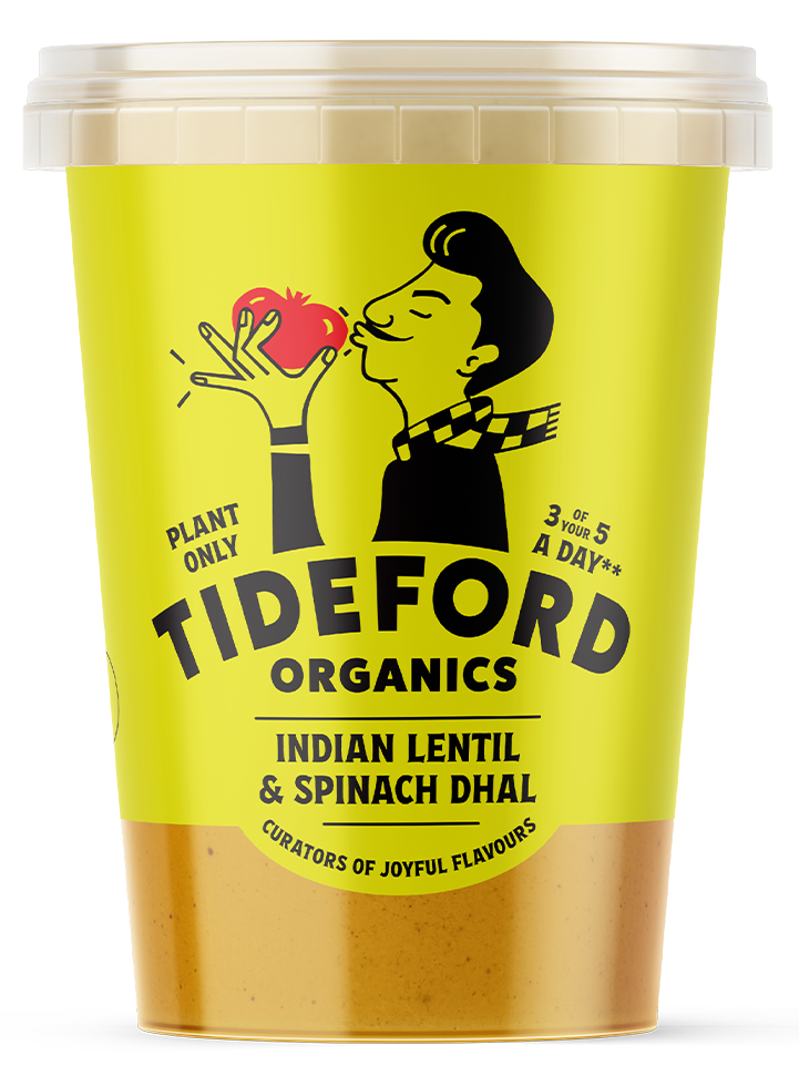 Tideford Organics Indian Lentil and Spinach Dhal