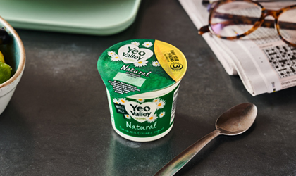 Yeo Valley - Healthcare - Yogurt with newspaper and glasses